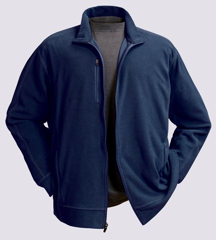 Dri Duck Men's Vortex Nano Fleece Jacket-Navy