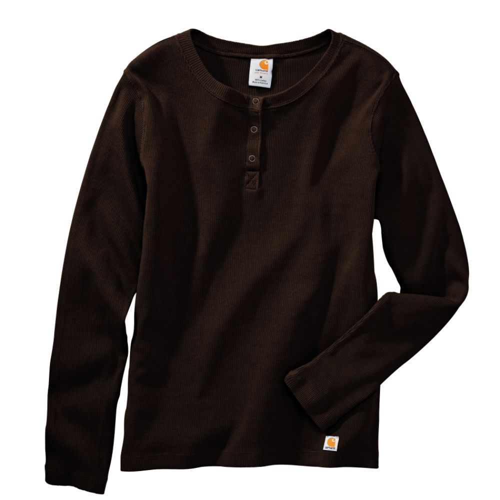 Carhartt Women's Long-Sleeve Henley Tee