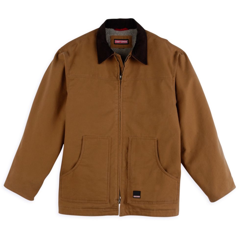 Craftsman Washed Duck Chore Coat with Teflon fabric protector