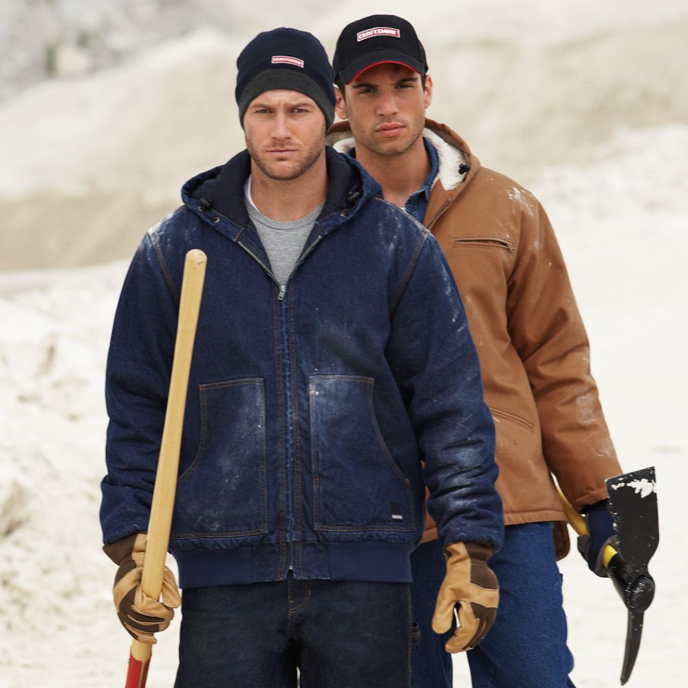 Craftsman Washed Duck Hooded Jacket
