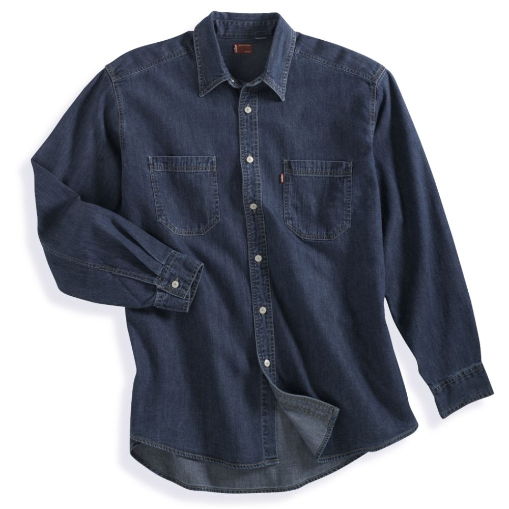 Levi's Denim Long Sleeve Button-Up Men's Shirt