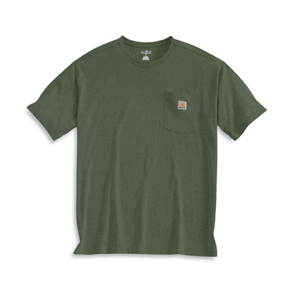 Carhartt Mens Lightweight Short-Sleeve Pocket T-Shirt