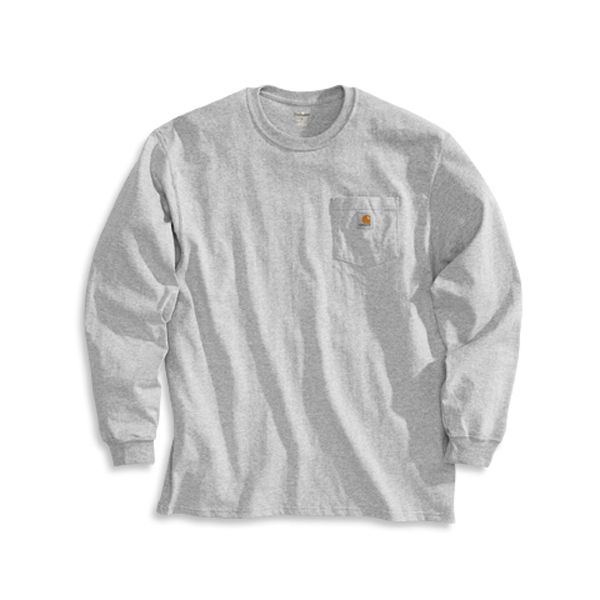 Carhartt Men s Lightweight Long-Sleeve Pocket T-Shirt