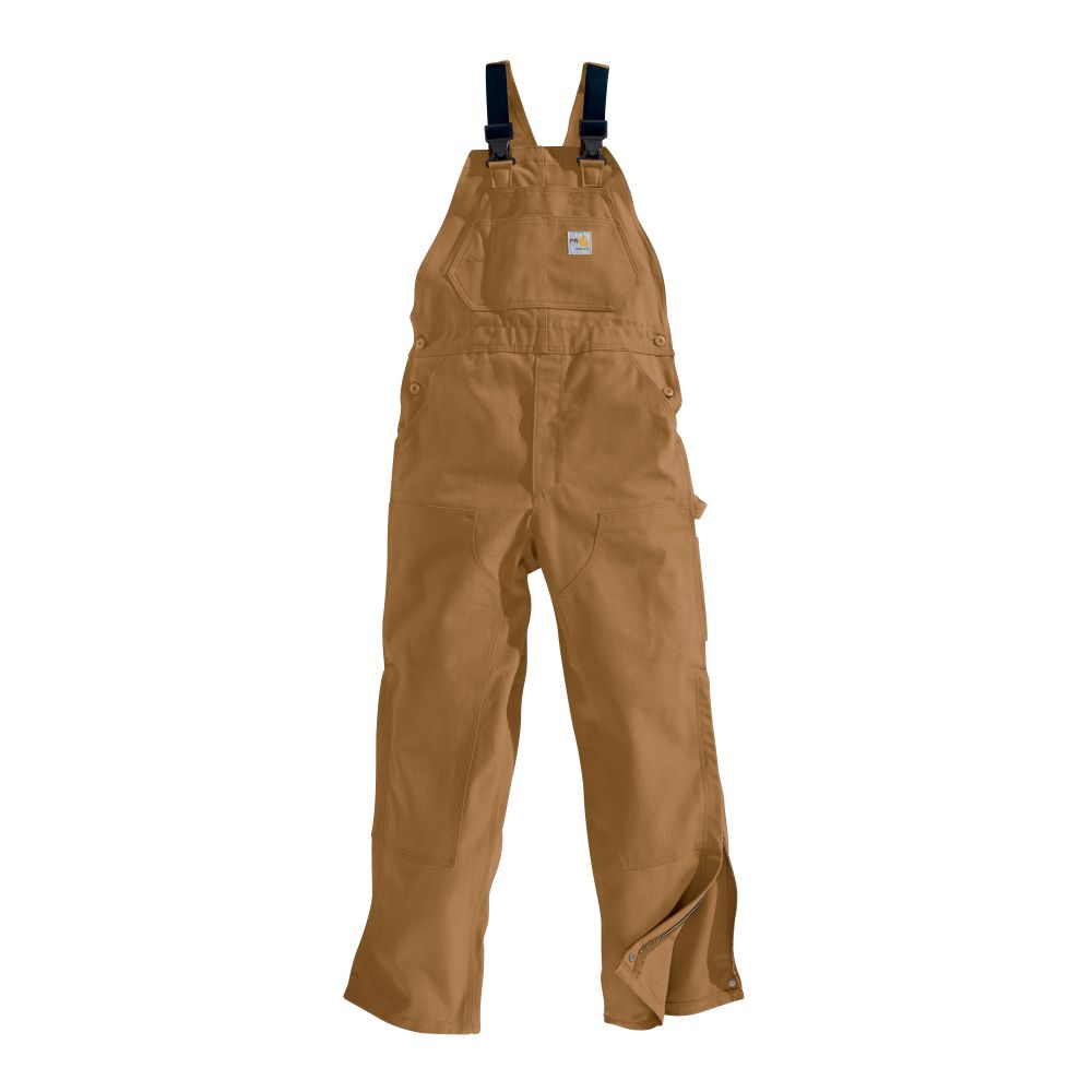 Flame-Resistant Duck Bib Overall/Unlined
