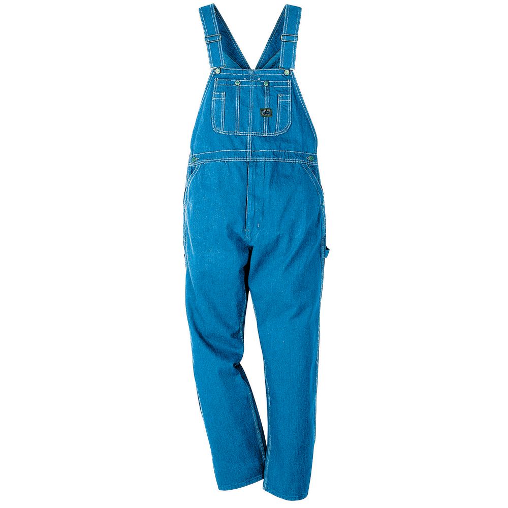 Big Smith Relaxed Fit Stone Washed Denim Zip Fly Bib at Sears.com