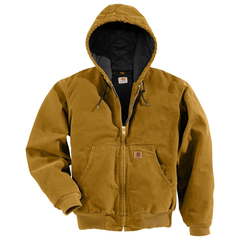 Carhartt, Inc Quilted Flannel Lined Sandstone Active Jac at Sears.com