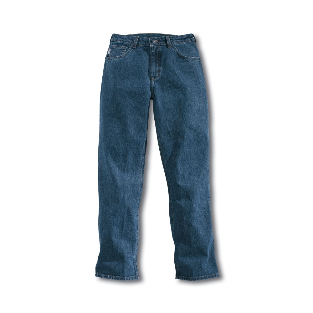 Carhartt Women&rsquo;s  Flame-Resistant Relaxed Fit Denim Jean at Sears.com