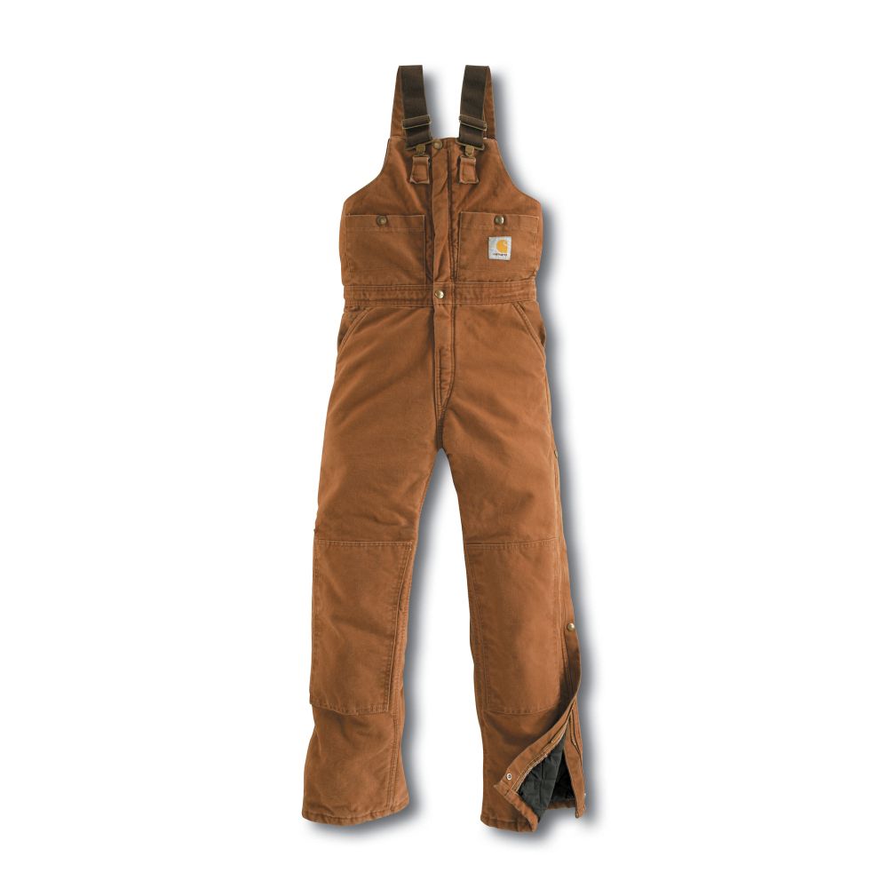 Carhartt Women&rsquo;s Sandstone Bib Overall/Quilt Lined at Sears.com