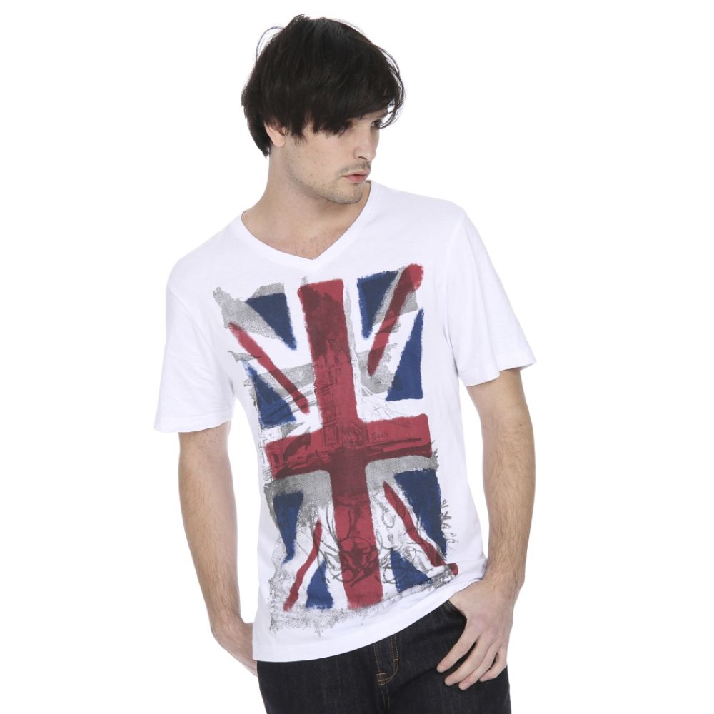 UK Style by French Connection Men's Graphic Tee