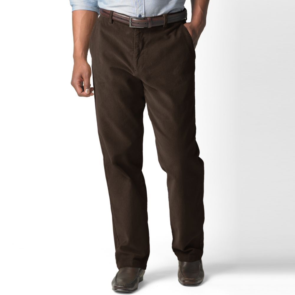 Dockers True Corduroy Pant - Relaxed Fit, Flat Front