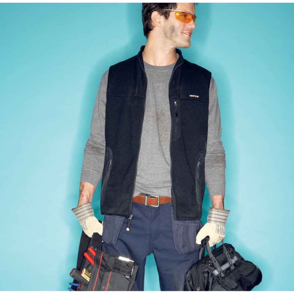 Cat Footwear Bonded Sweater Fleece Vest at Kmart.com
