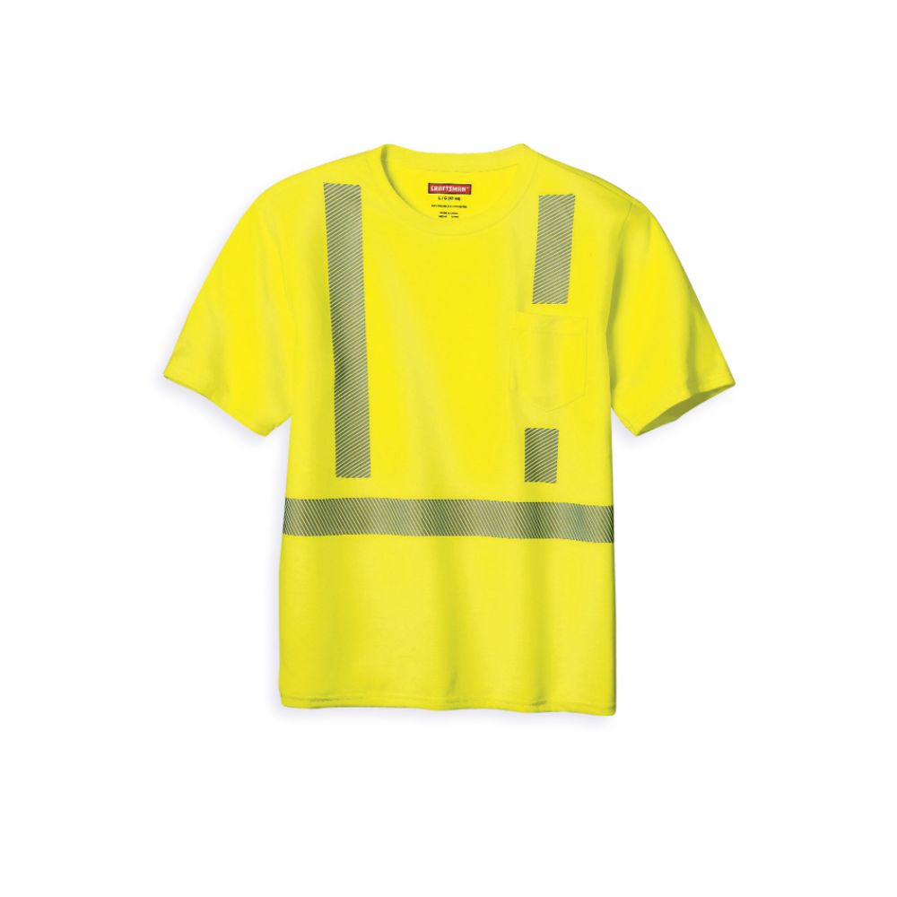 Craftsman Short Sleeve Safety Tee with Teflon® fabric protector at Sears.com