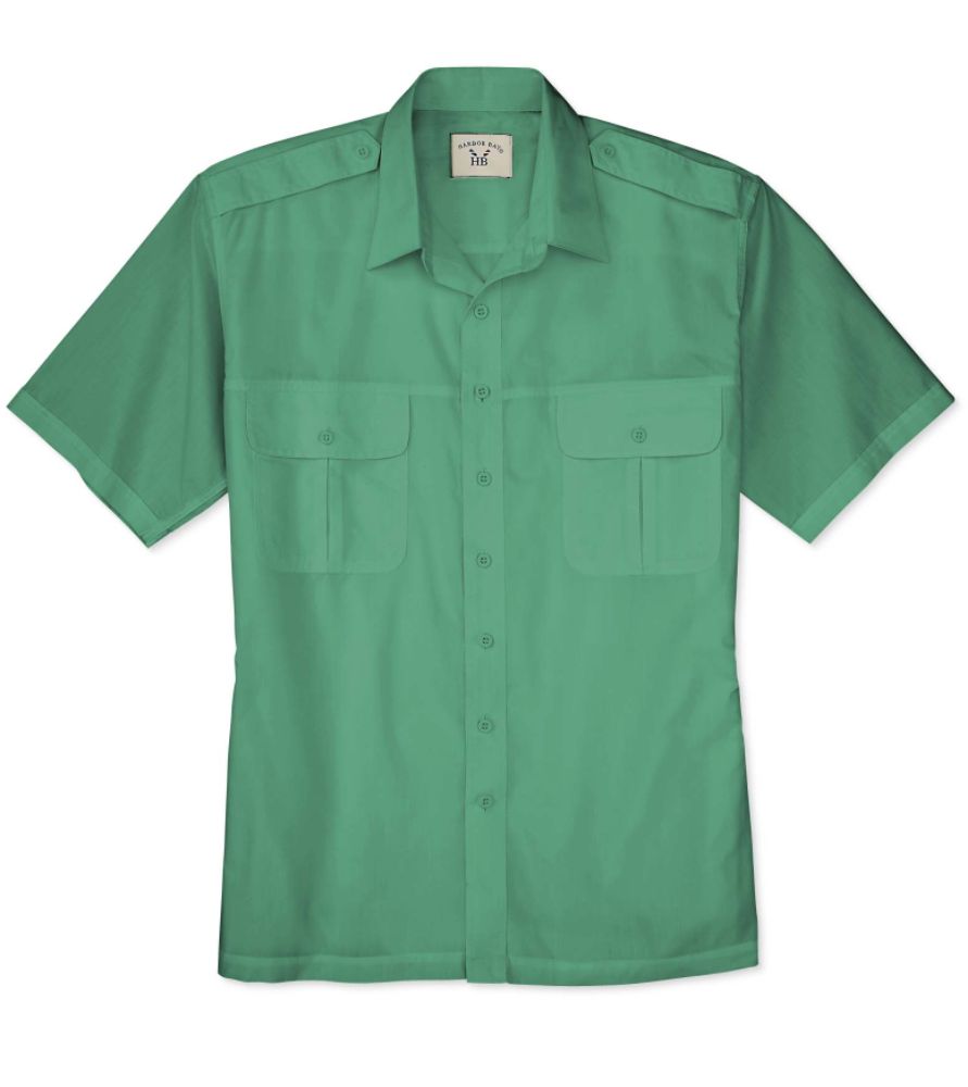 Harbor Bay Men's Short Sleeve Pilot Shirt - Big & Tall at Sears.com