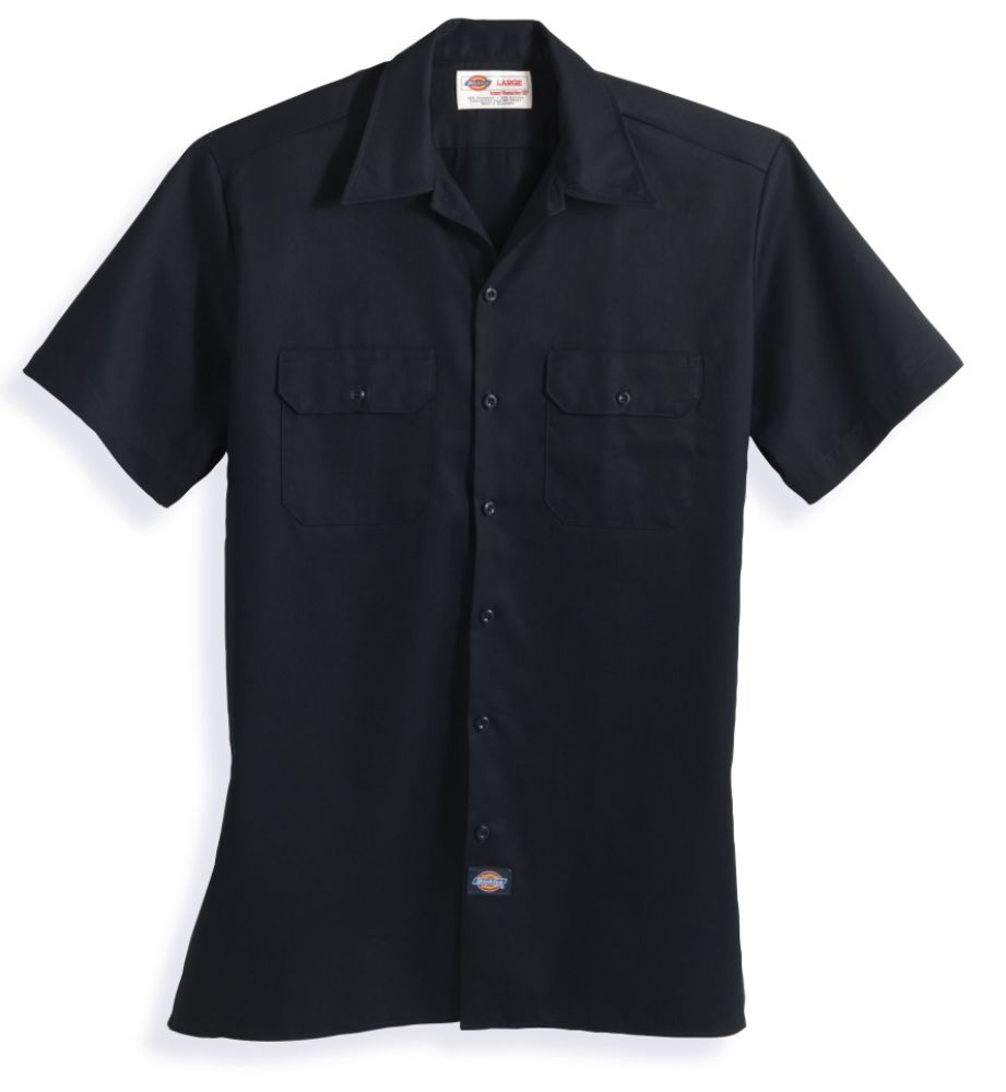 Dickies Men's Traditional Short Sleeve Work Shirt