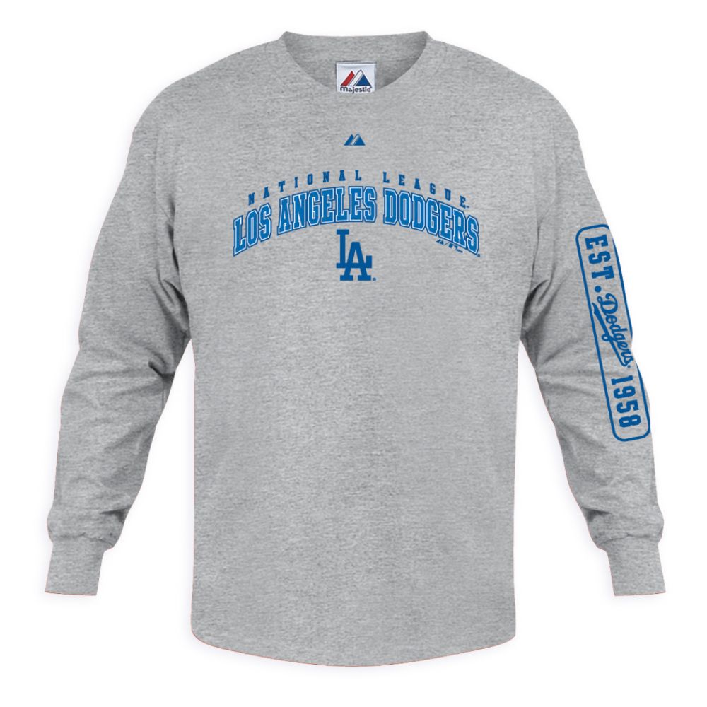 Majestic Athletic Los Angeles Dodgers Season Great Long Sleeve Tee Shirt