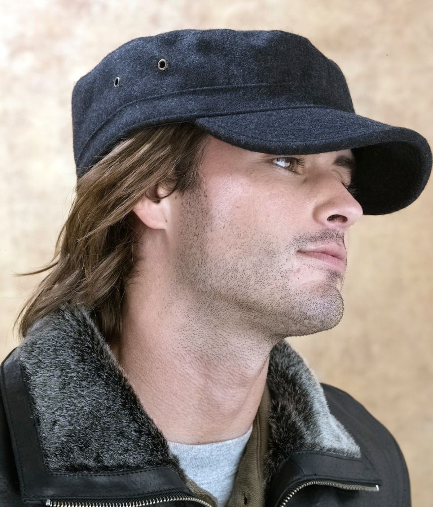 Excelled Men's Solid Wool Military Cap at Sears.com