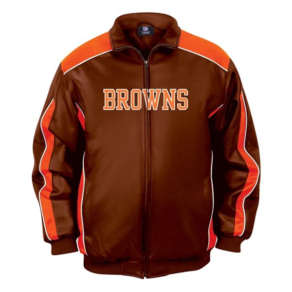 Nfl Cleveland Browns Pleather Jacket