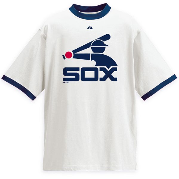 Majestic Athletic Chicago White Sox Cooperstown Ringer Tee