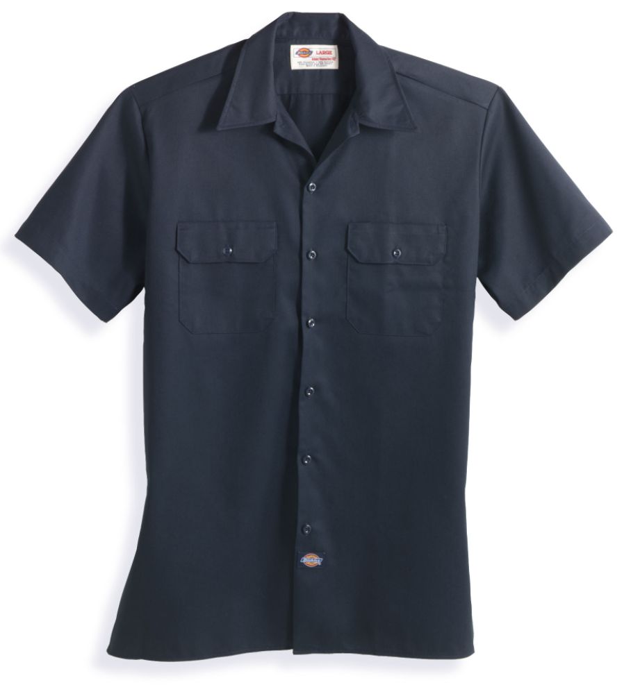 Dickies Men's Traditional Short Sleeve Work Shirt
