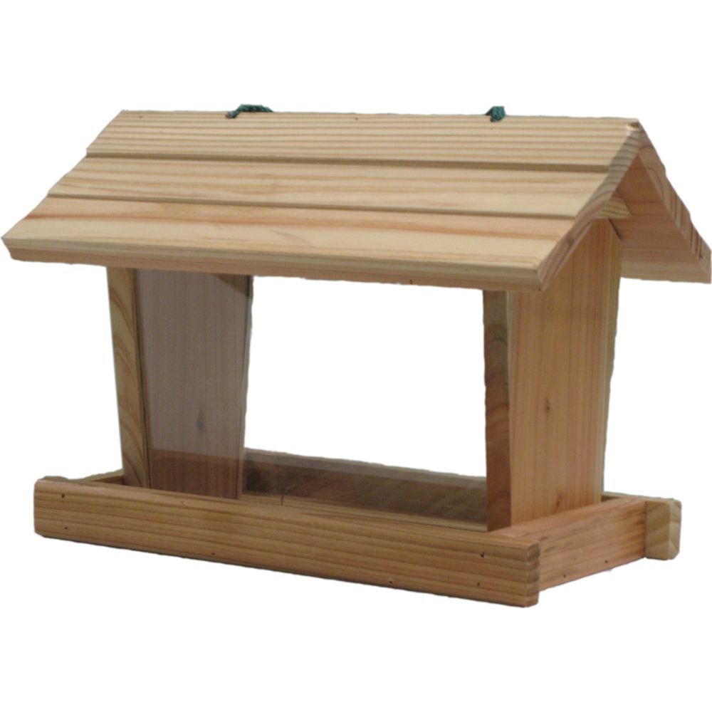 Ranch Wood Seed Feeder