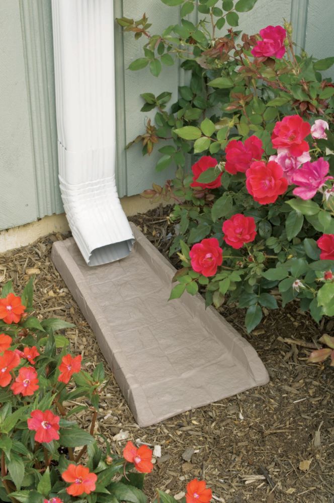Suncast Decorative Splash Block-Tan at Kmart.com