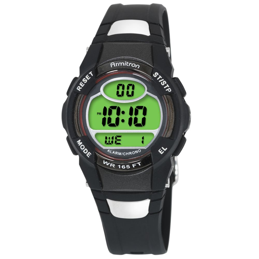 Armitron Digital Sport Watch w/Round Red Top