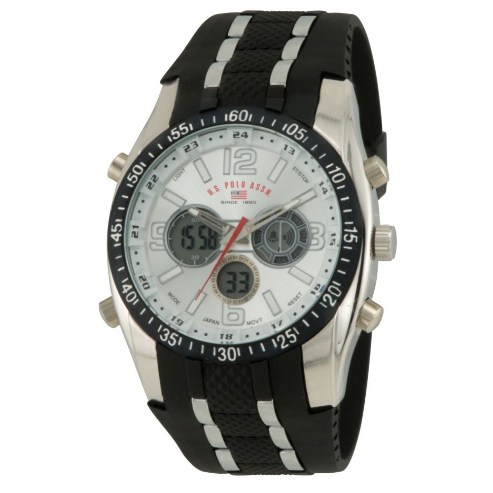 us polo assn us9061 us polo assn mens watch with
