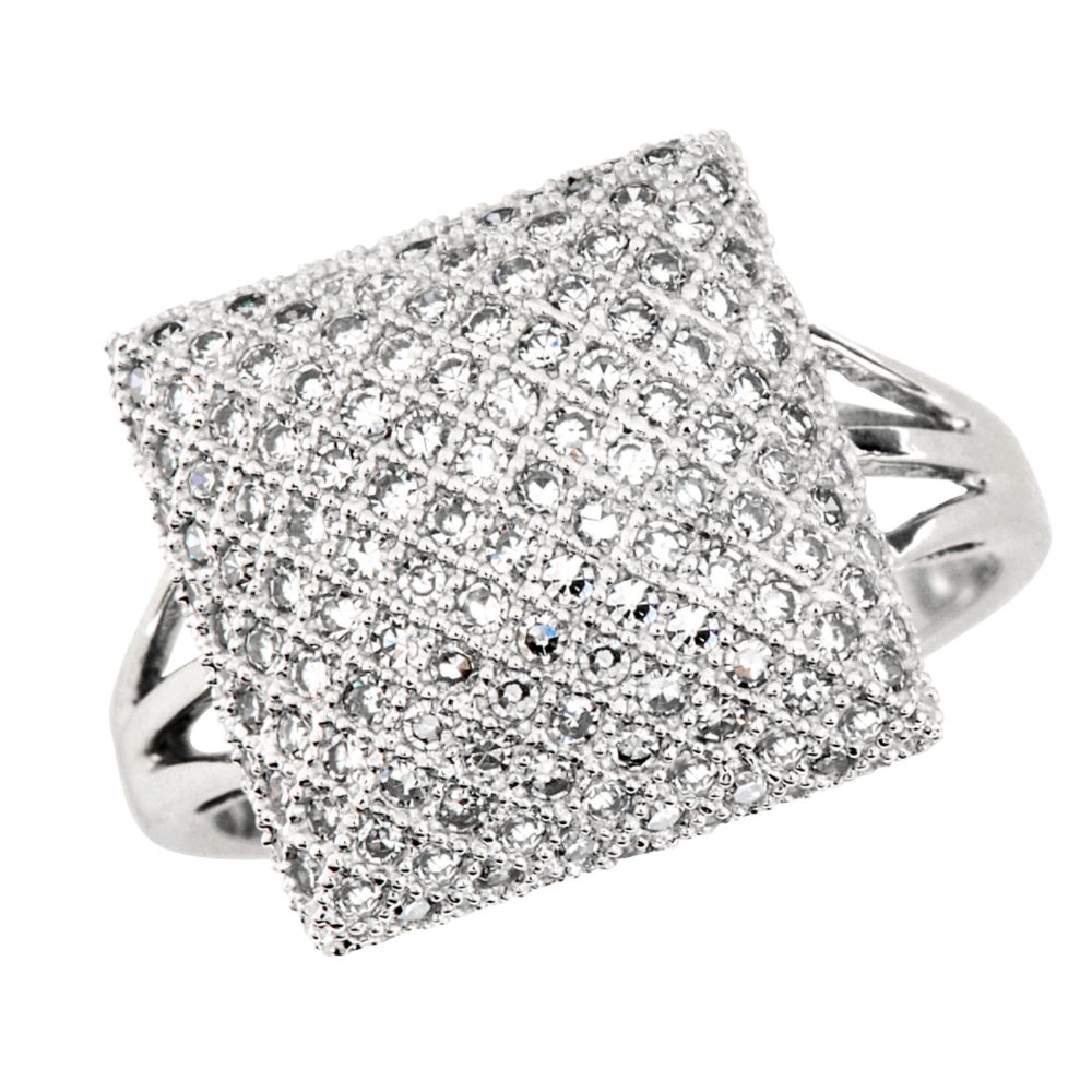 3/4 cttw Diamond Screen Ring. 10K White Gold at Sears.com