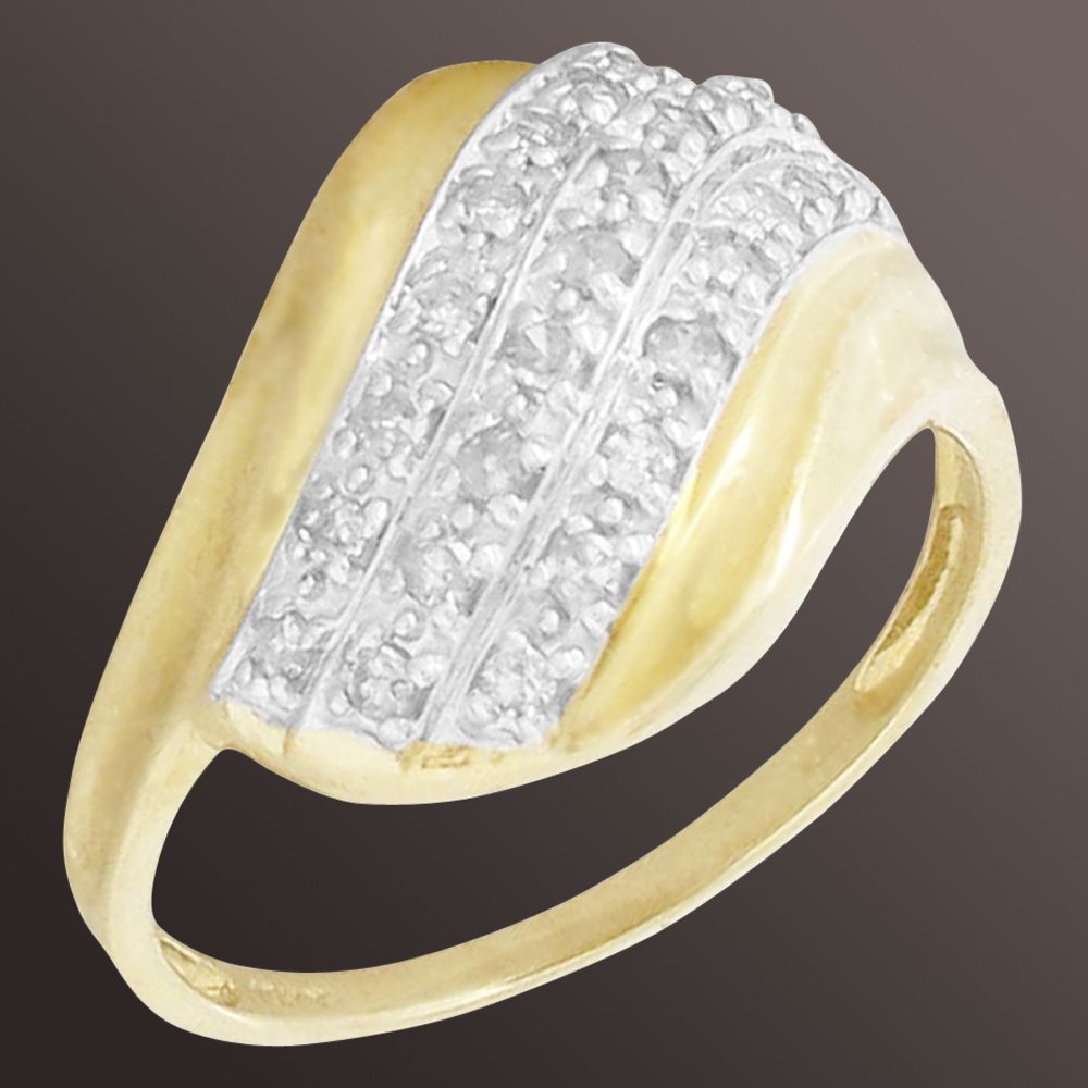 1/4 cttw Round Diamond Band Ring in 10k