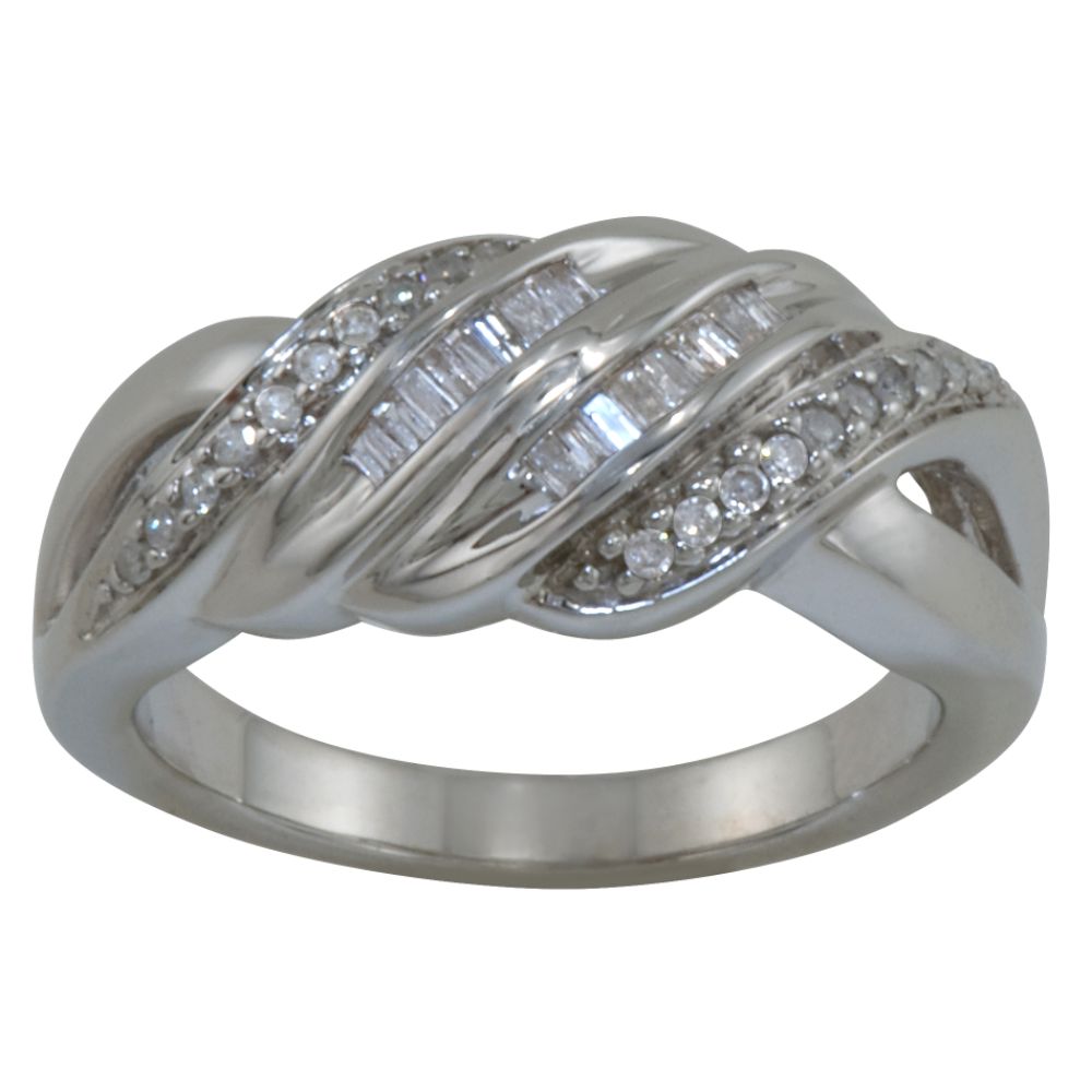 1/5 cttw Diamond Anniversary band in Sterling Silver at Sears.com