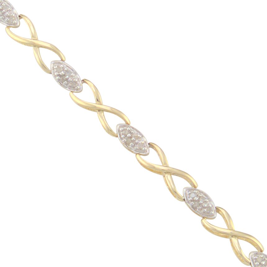 1/4 cttw Diamond Bracelet at Kmart.com