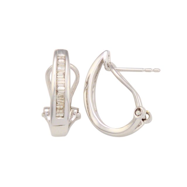 1/4 cttw Diamond White Gold Earrings at Kmart.com