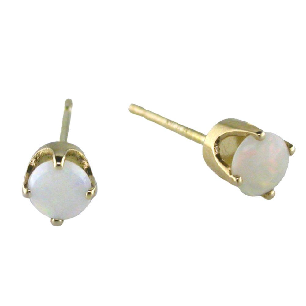 Opal Stud Earrings. 14k Yellow Gold at Sears.com