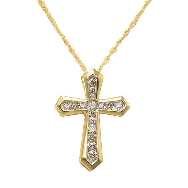 1/4 cttw Diamond Cross Pendant at Kmart.com