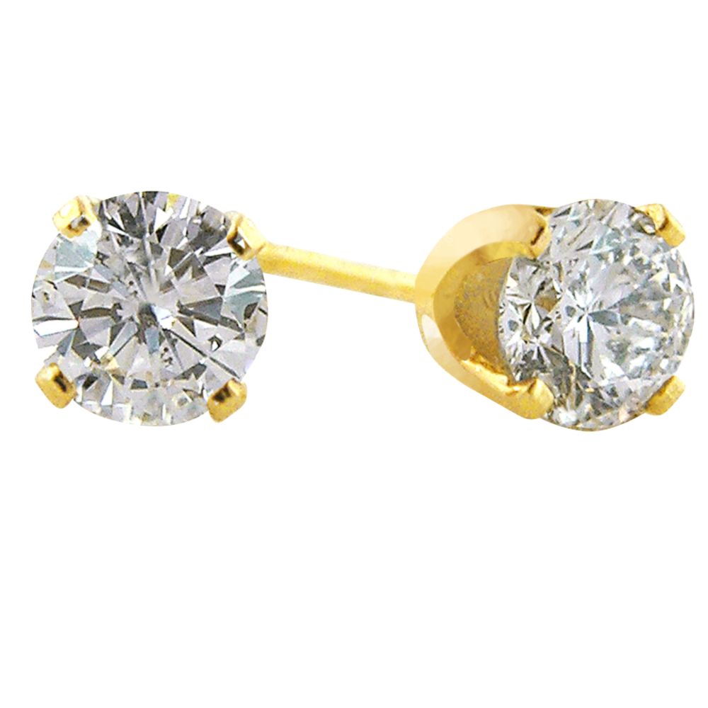 1/2 cttw Diamond Ear Studs