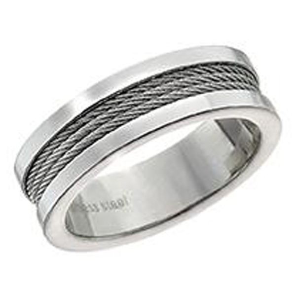 Men's Stainless Steel Cable Ring at Sears.com