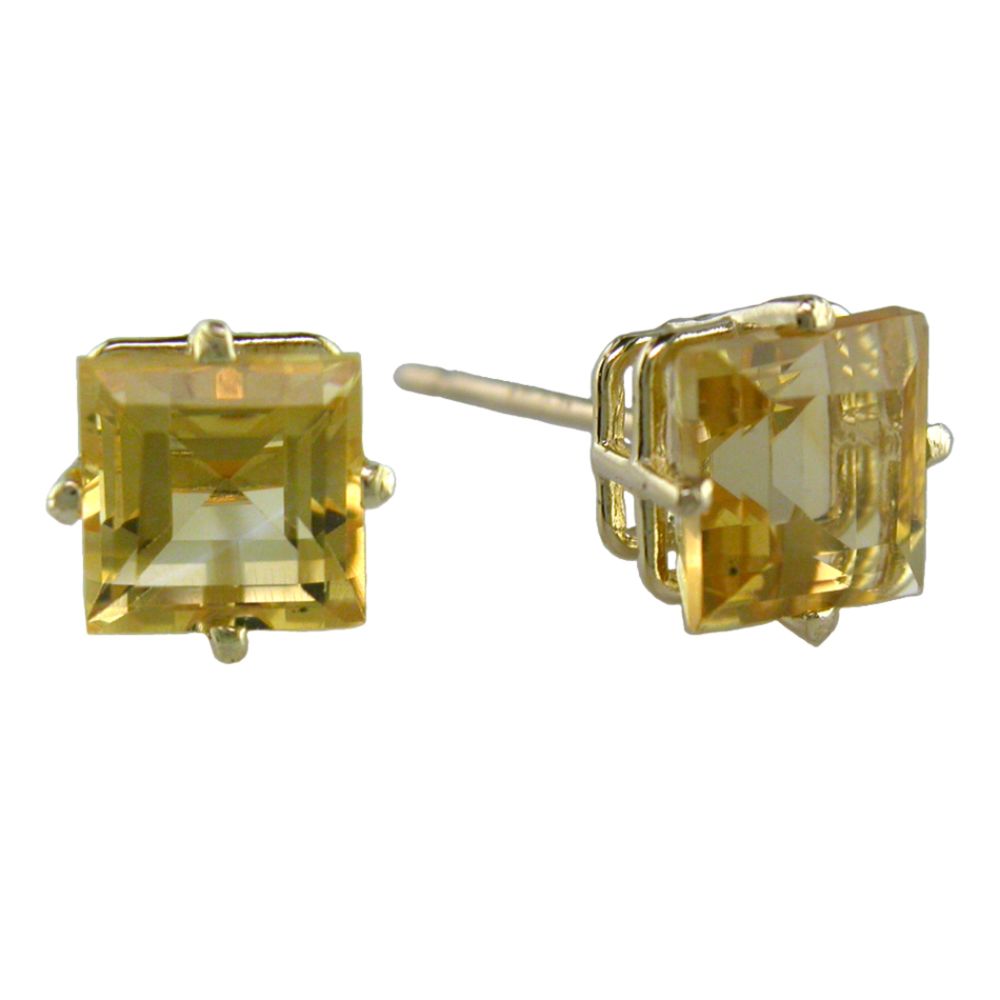 Citrine Stud Earrings. 14k Yellow Gold at Kmart.com