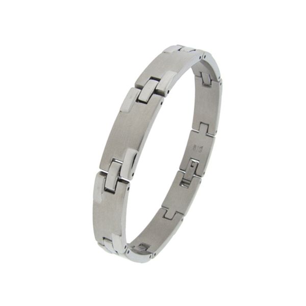 Men's Stainless Steel Link Bracelet at Kmart.com