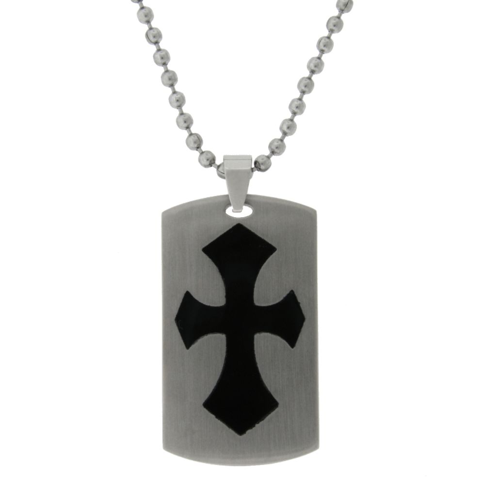 Cross+dog+tags+for+men