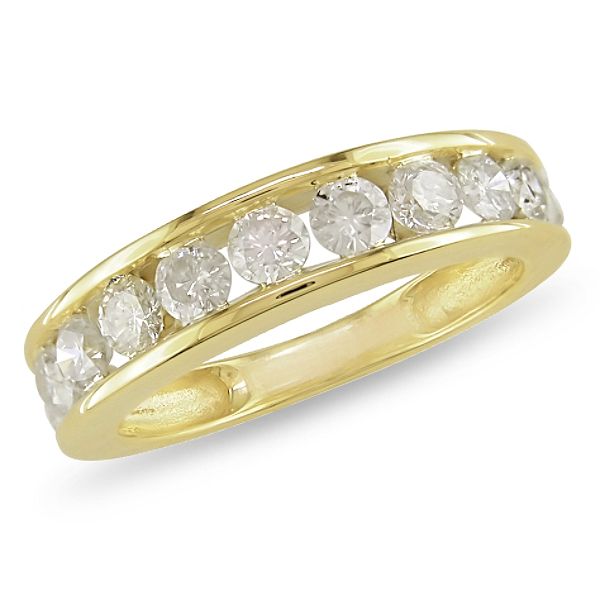 1 Ct. T.w. Diamond Eternity Ring In 14K Yellow Gold