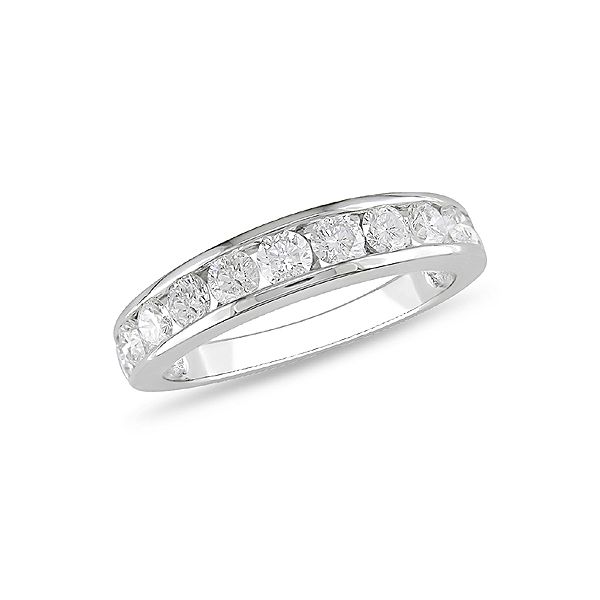 1 Ct. T.w. Diamond Anniversary Ring In 14K White Gold