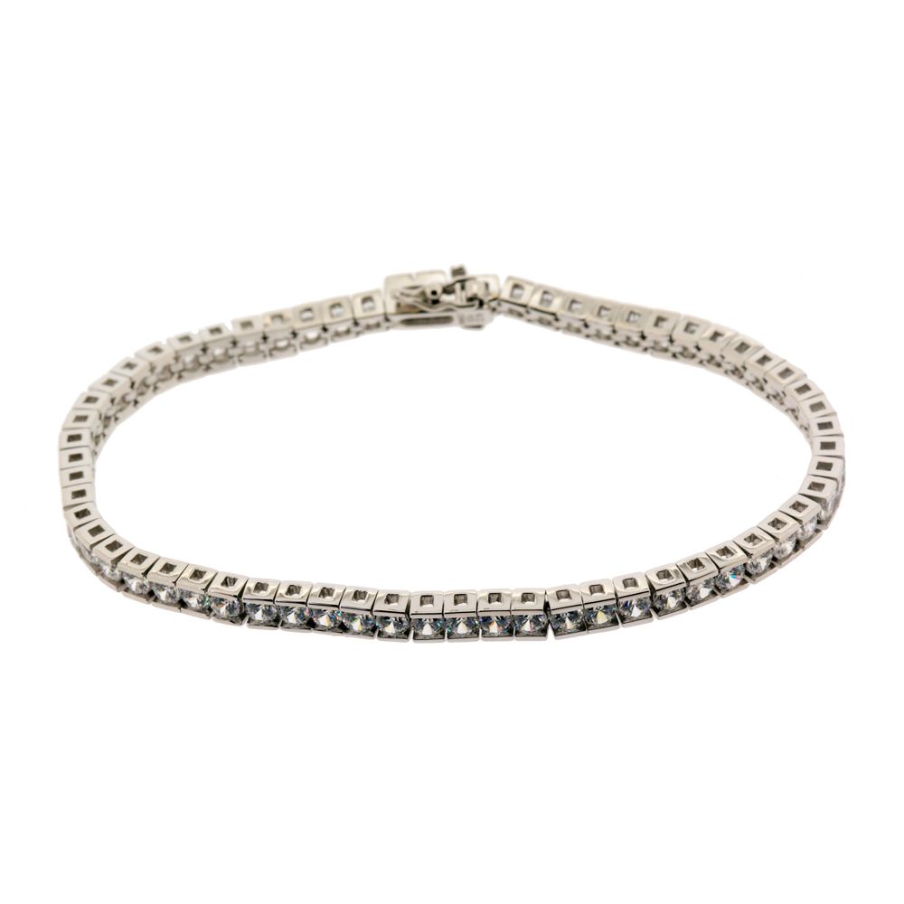 DIAMONBLISS Simulated Diamond Sterling Silver Bracelet at Sears.com