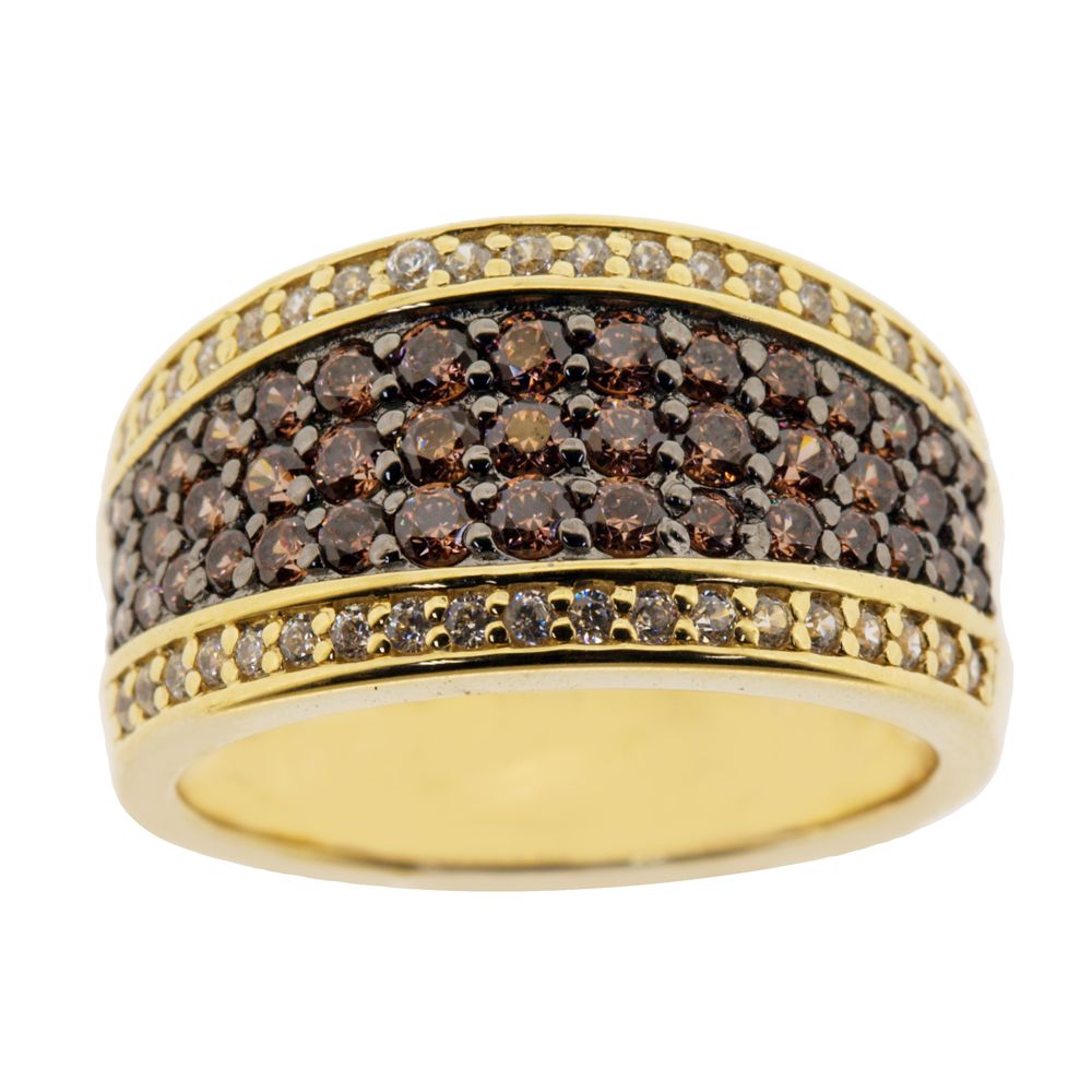 DIAMONBLISS Simulated Diamond Sterling Silver Ring