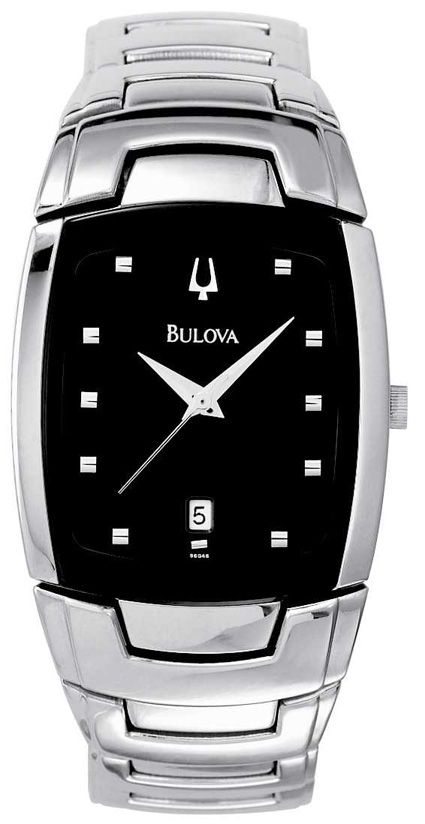 Bulova Mens Traditional Watch with Silvertone Finish and Link Band at Sears.com