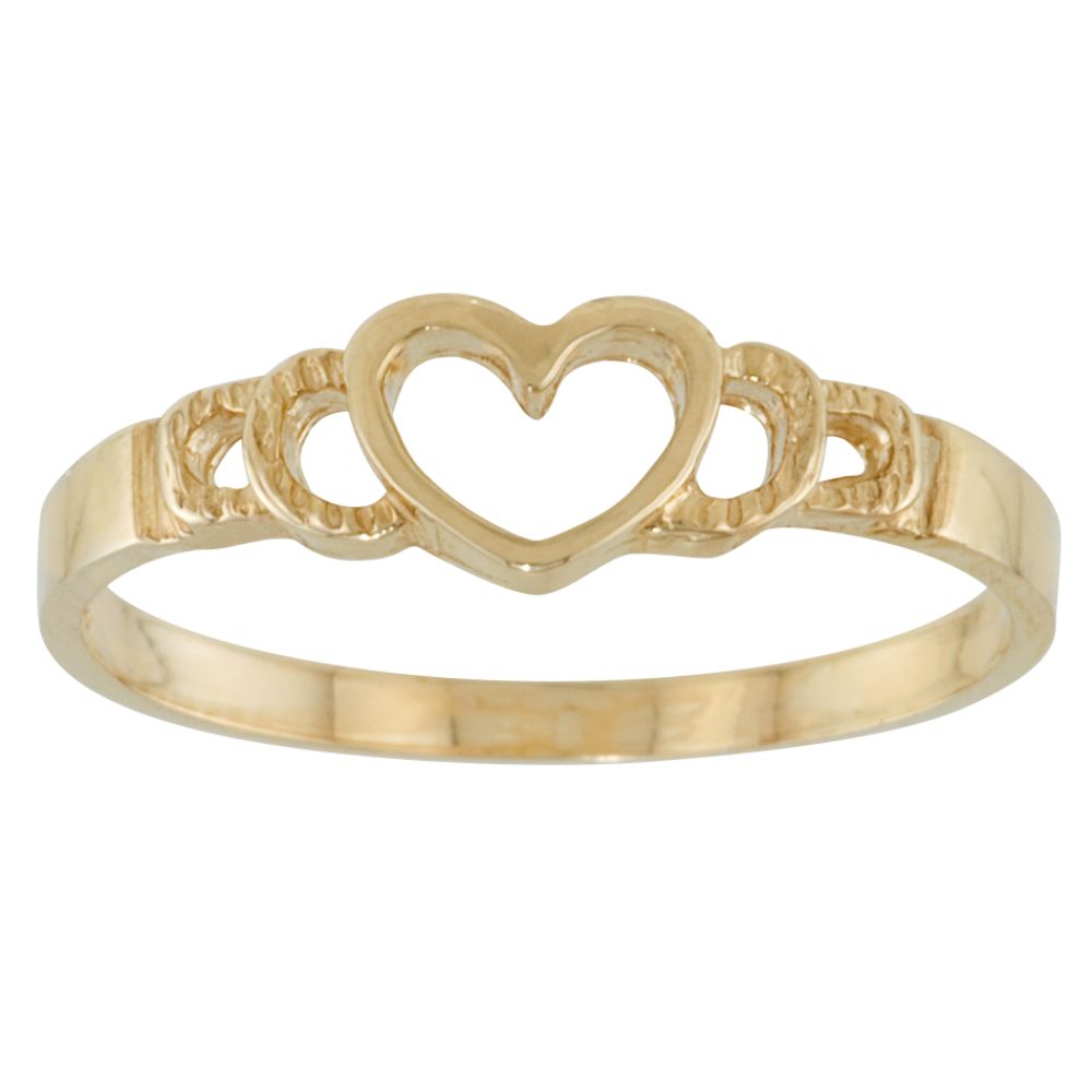 14kt Open Heart Ring at Sears.com