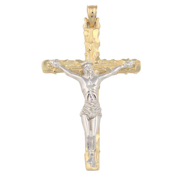 14k White Gold Crucifix at Sears.com