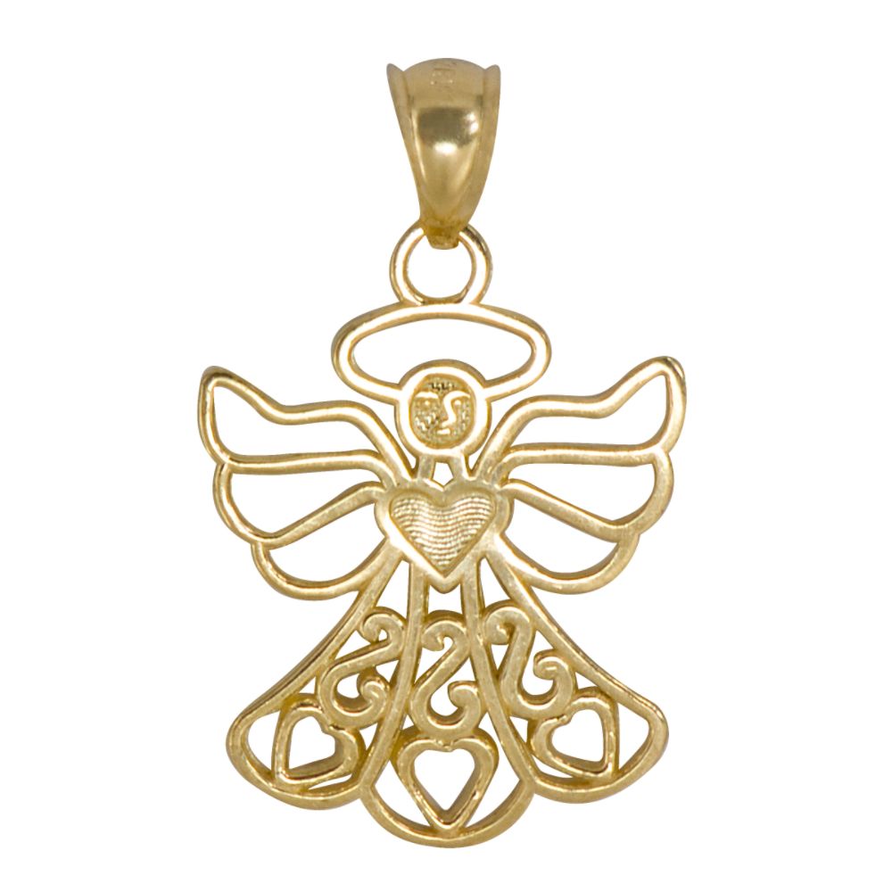 Angel Charm. 10K Yellow Gold at Sears.com