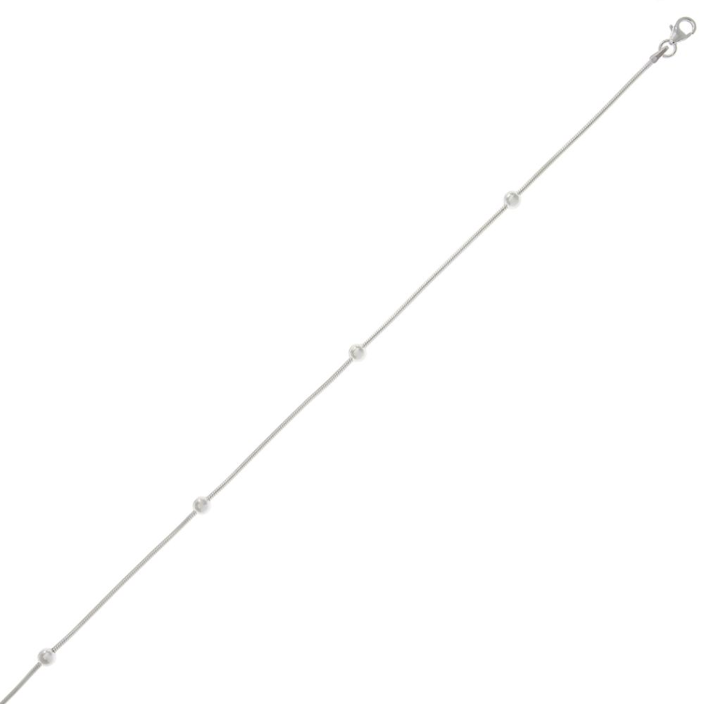 Sterling Silver 16" Ball and Link Chain Necklace at Kmart.com