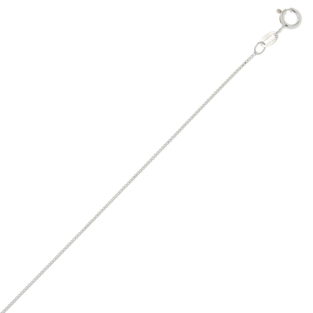 Sterling Silver 18" Box Chain Necklace at Sears.com