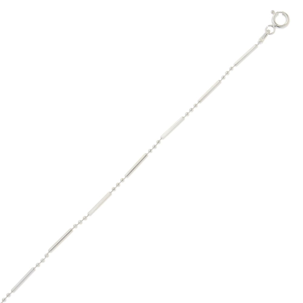 Sterling Silver 18" 3+1 Bead Chain Necklace at Kmart.com